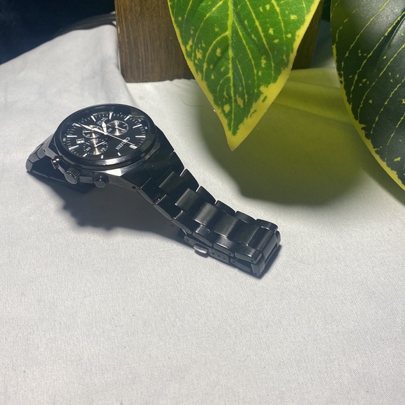 Mens Citizen Quartz Mens Watch, black Stainless Steel, Classic - Picture 8 of 13